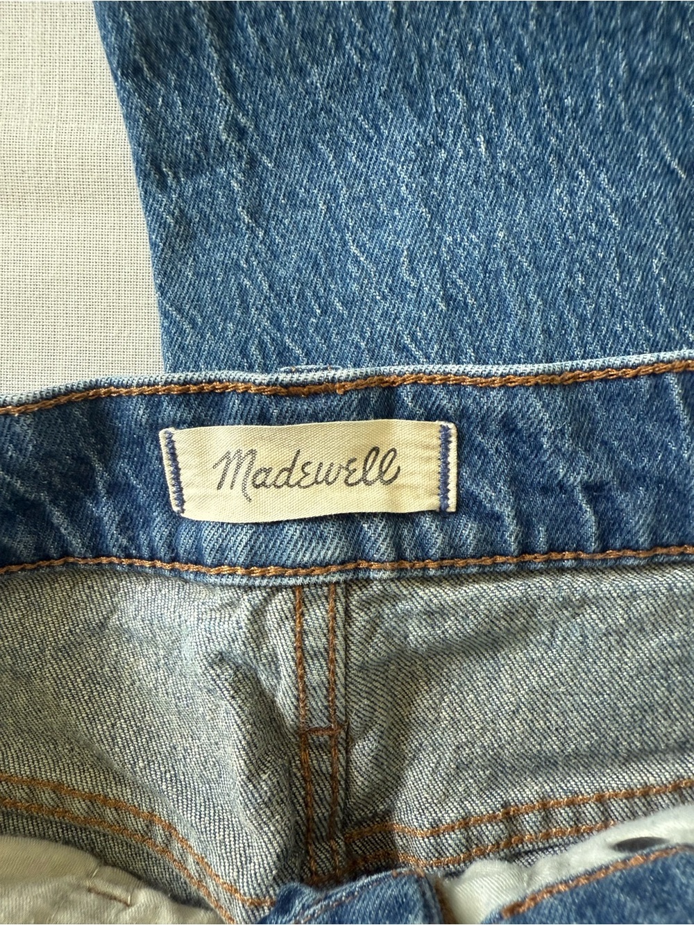 Madewell Blue The Perfect Vintage Jeans Size 28 - Picture 8 of 9